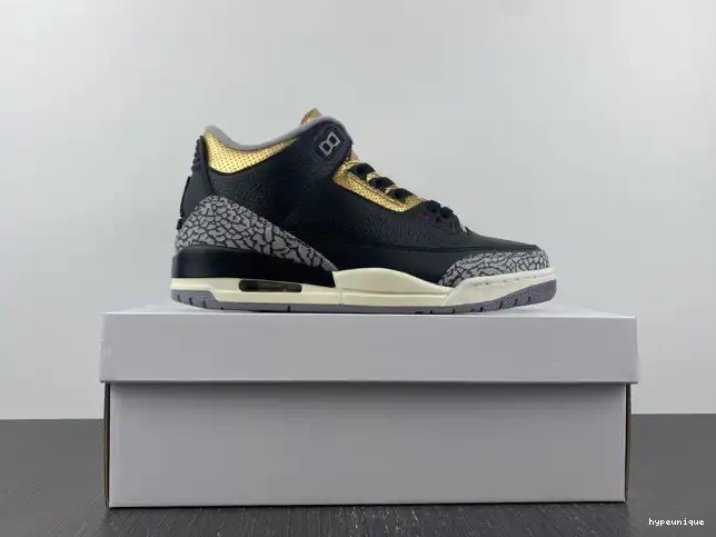 HYPE 3 Gold Jordan CK9246-067 Black WMNS Air 0610
